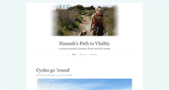Desktop Screenshot of hannahspath.com